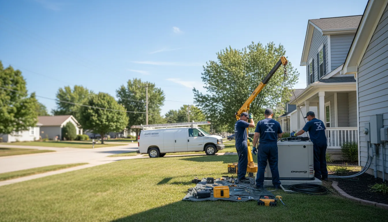 Generator Installation in Clinton, MS near me